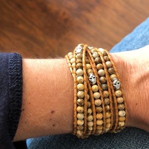 NWT Victoria Emerson multiwrap leather bracelet